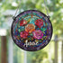 Roses Personalised Stained Glass Effect Suncatcher